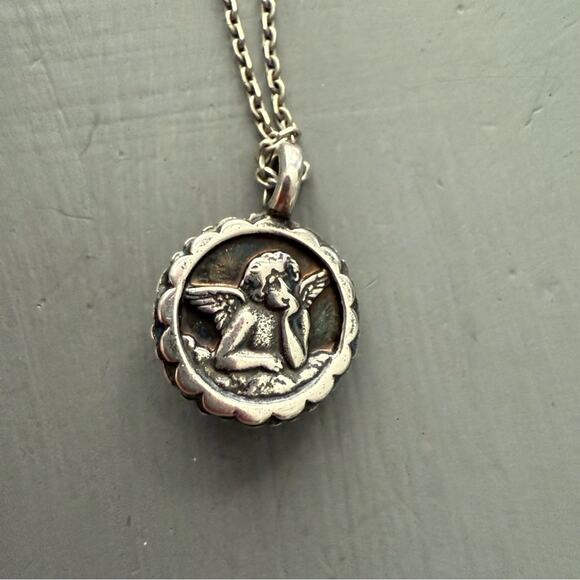 Mariana Swarovski Crystal Guardian Angel Pendant Necklace - Picture 2 of 7